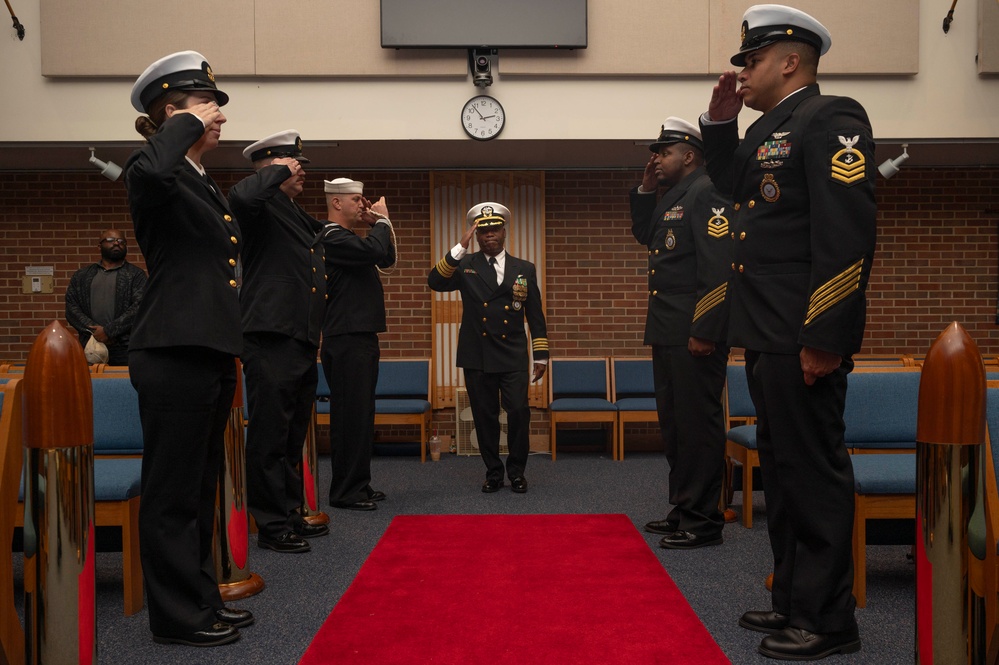 Navy Recruiting Command, Region West Holds Change of Command