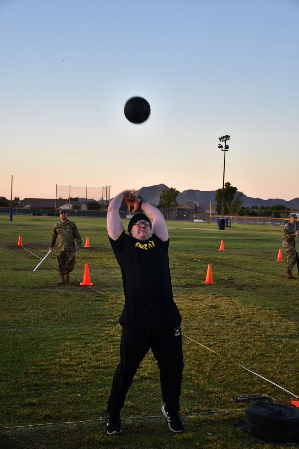 Service member displays rugged determination during ACFT