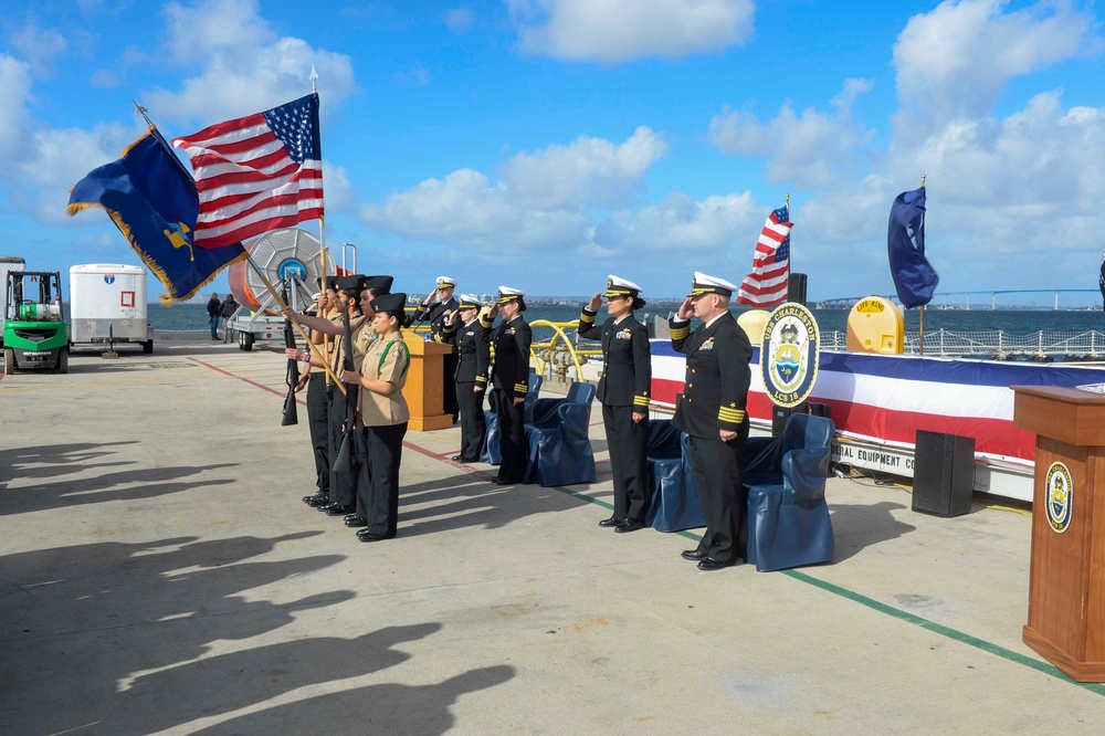 USS Charleston (LCS 18) Conducts Change of Command Ceremony