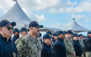 USS Charleston (LCS 18) Conducts Change of Command Ceremony