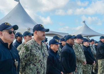 USS Charleston (LCS 18) Conducts Change of Command Ceremony