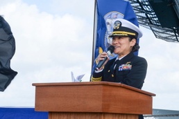 USS Charleston (LCS 18) Conducts Change of Command Ceremony