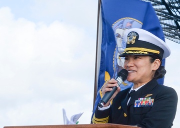 USS Charleston (LCS 18) Conducts Change of Command Ceremony