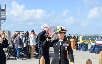 USS Charleston (LCS 18) Conducts Change of Command Ceremony