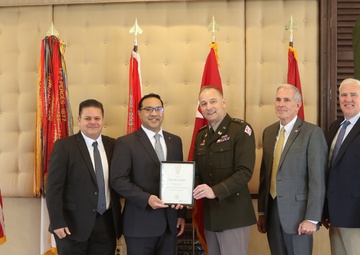 Ravi I. Ajodah inducted into Senior Executive Service