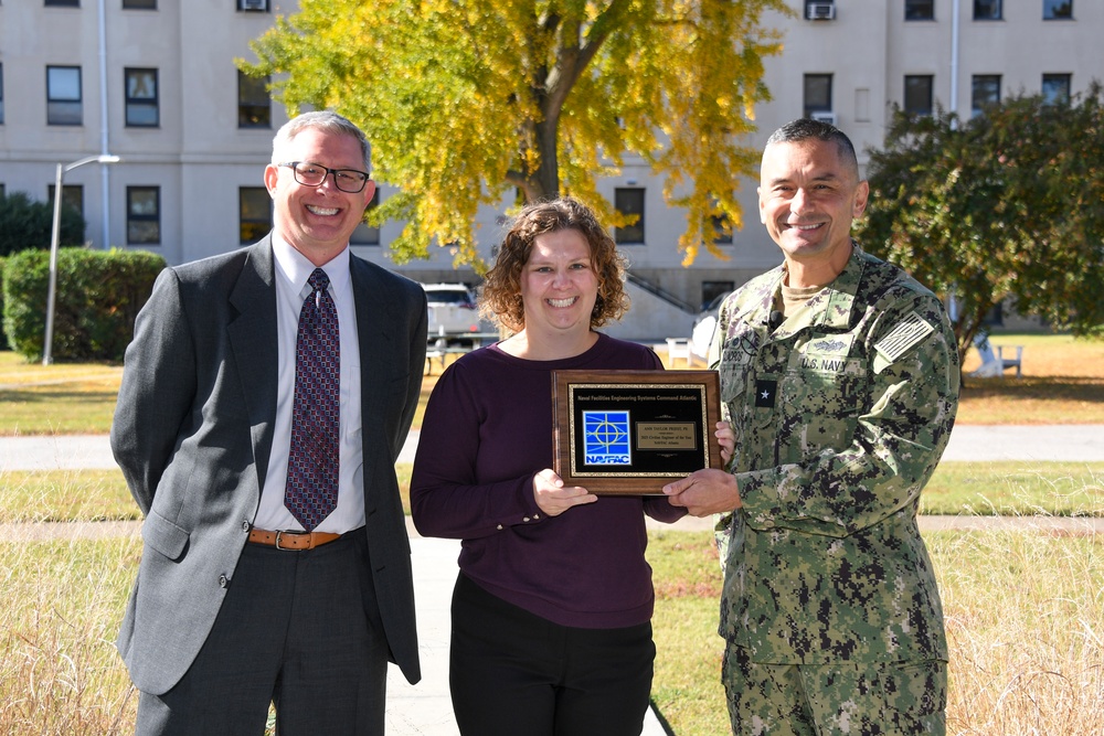 NAVFAC Atlantic 2025 Civilian Engineer of the Year