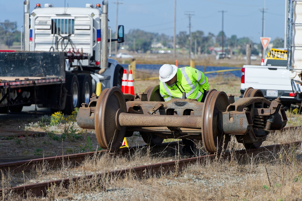 Naval Weapons Station Seal Beach Begins Railcar Recycling Program