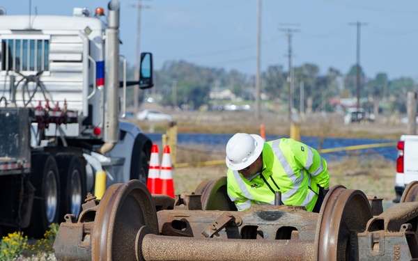 Naval Weapons Station Seal Beach Begins Railcar Recycling Program