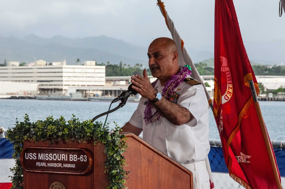 2024 Joint Base Pearl Harbor-Hickam Veterans Day Sunset Ceremony