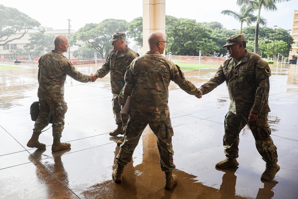 USARPAC Hosts Quarterly National Guard Commander's Update Brief