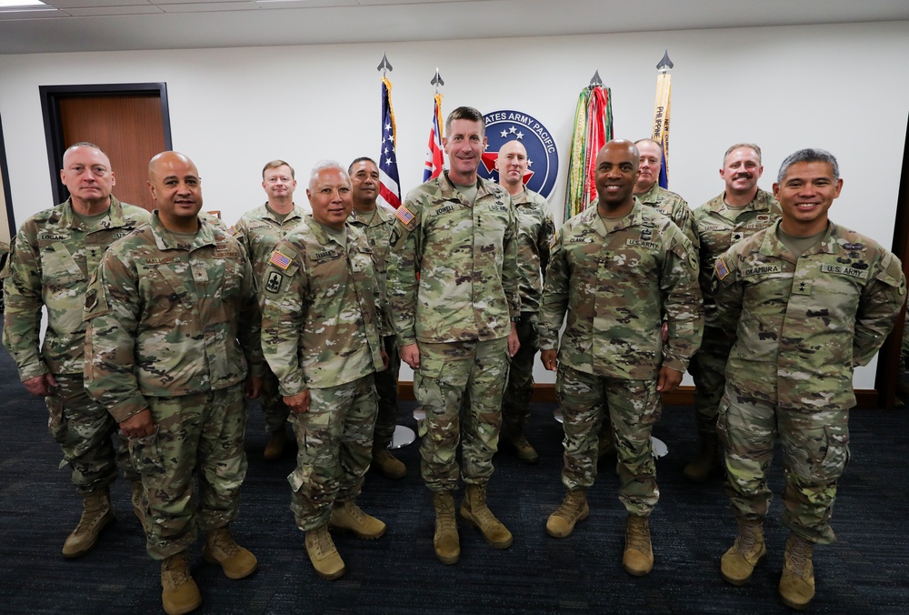 USARPAC Hosts Quarterly National Guard Commander's Update Brief