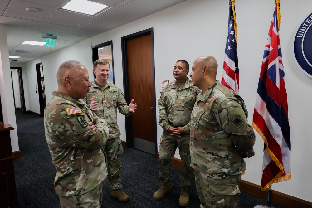 USARPAC Hosts National Guard Commander's Update Brief