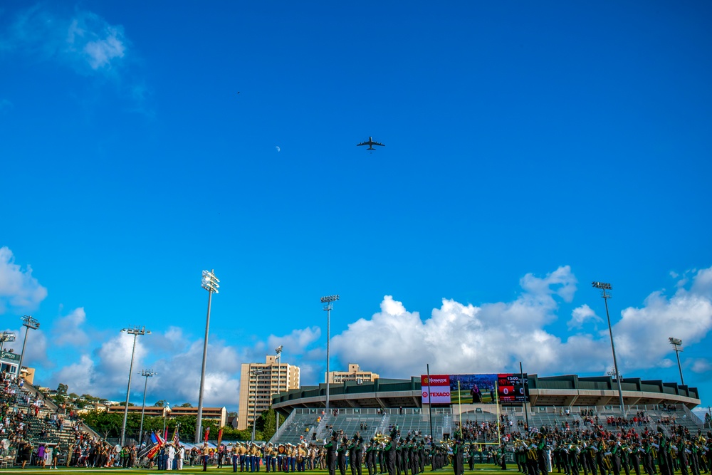 University of Hawaii Military Appreciation Football Game Flyover