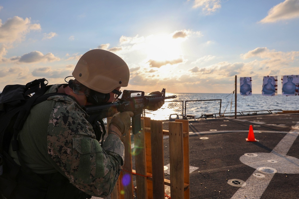 USS Arleigh Burke VBSS Training