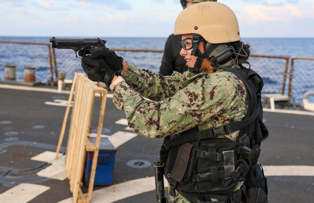 USS Arleigh Burke VBSS Training