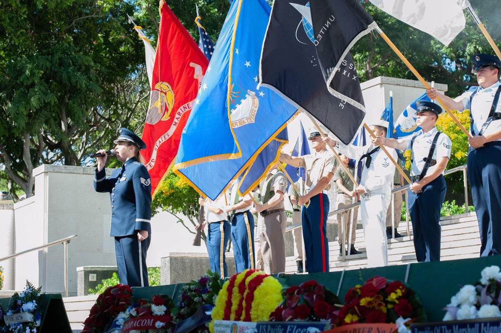 Veterans Day Ceremony 2024 - National Memorial of the Pacific