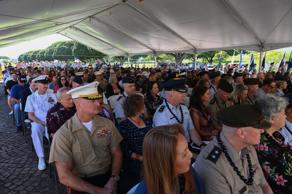 Veterans Day Ceremony 2024 - National Memorial of the Pacific