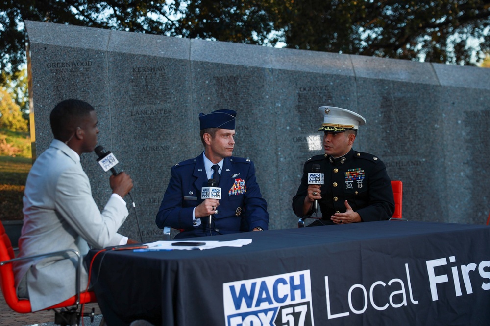 WACH Fox Veterans Day Interview