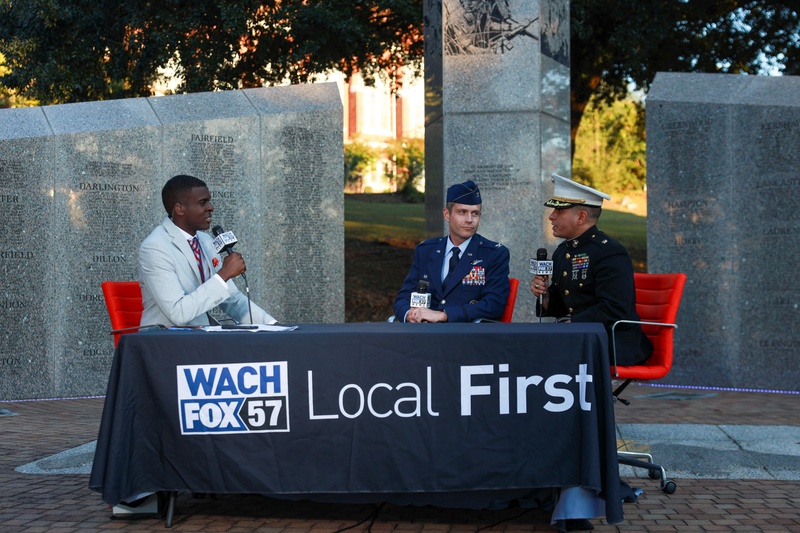 WACH Fox Veterans Day Interview