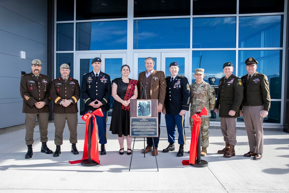 Special Operation Command North dedicates headquarters building