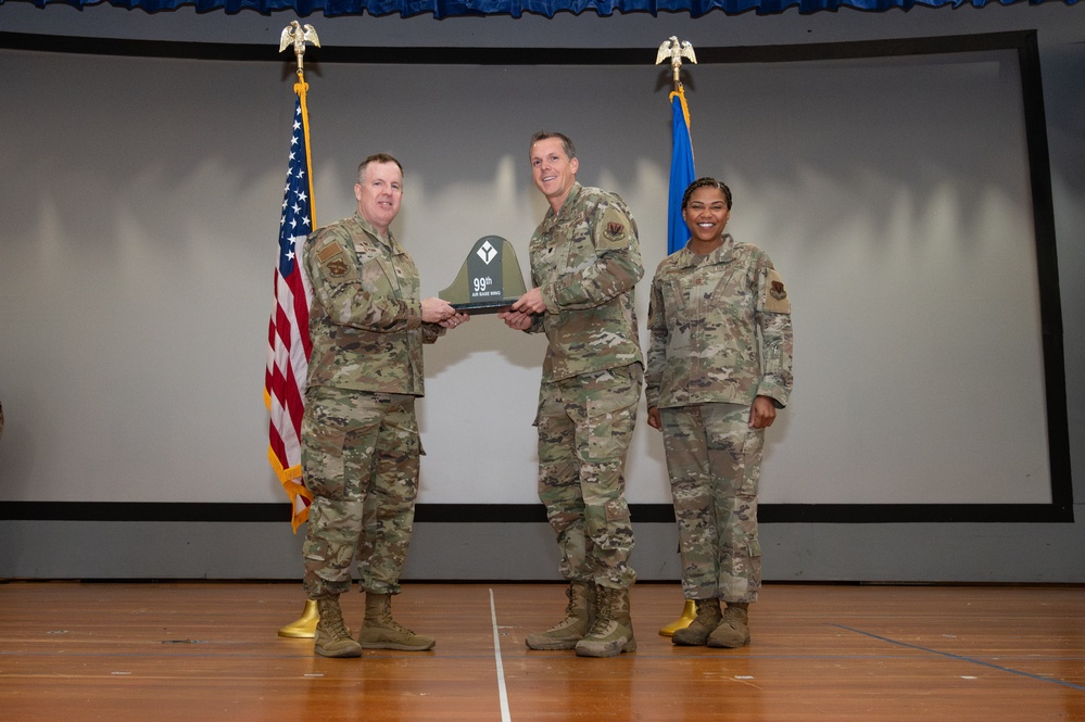 99th Air Base Wing quarterly award winners