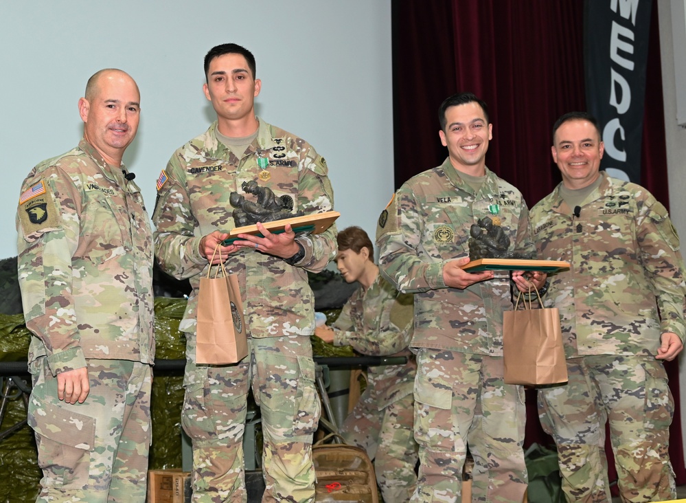 Soldiers persevere through mental, physical obstacles during MEDCoE Best Medic Challenge