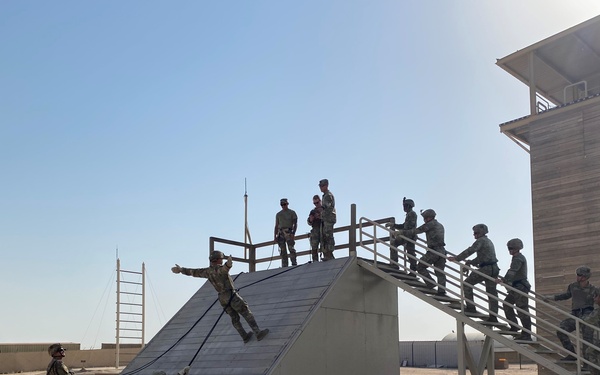 Rappel Tower Training, Task Force Commando