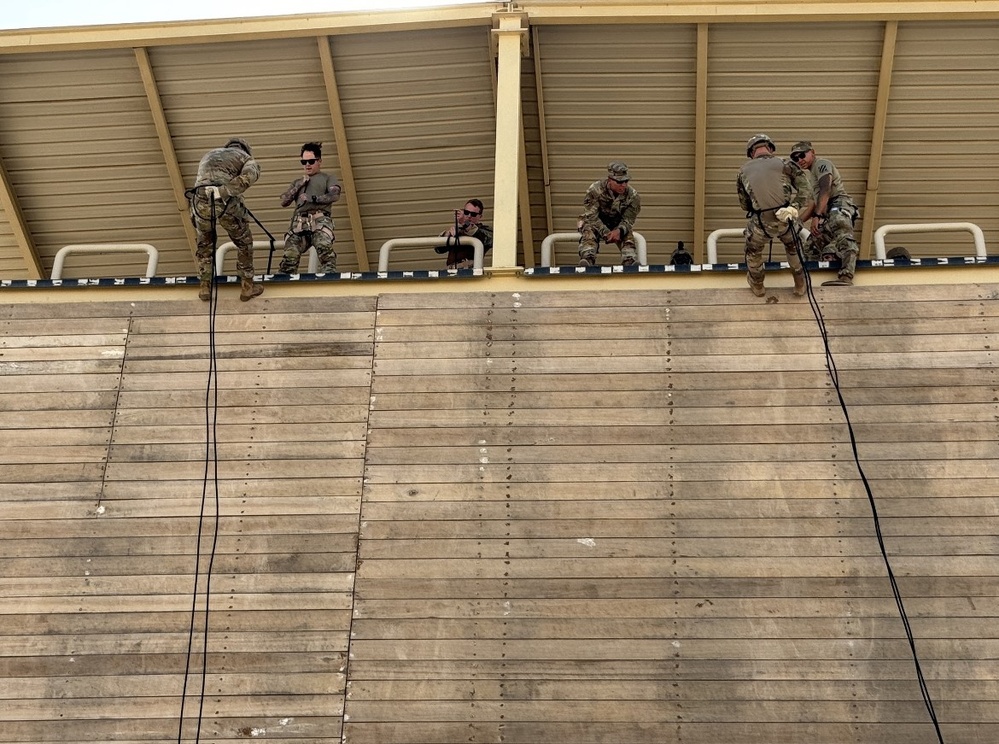 Rappel Tower Training, Task Force Commando