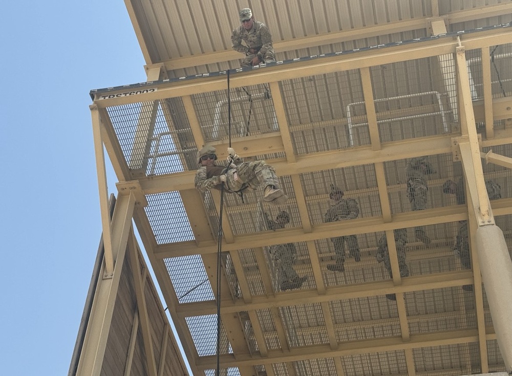 Rappel Tower Training, Task Force Commando