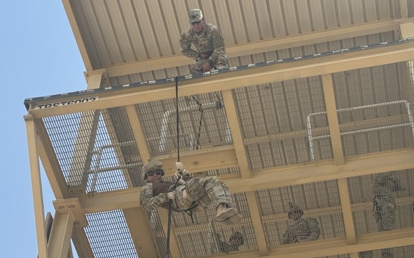 Rappel Tower Training, Task Force Commando