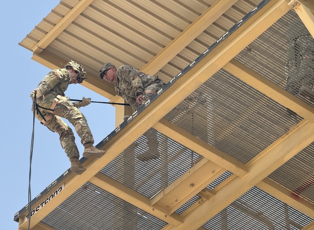 Rappel Tower Training, Task Force Commando