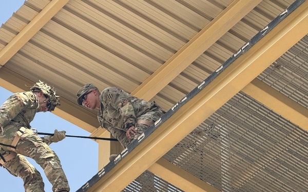Rappel Tower Training, Task Force Commando