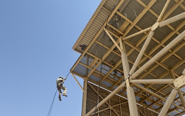 Rappel Tower Training, Task Force Commando