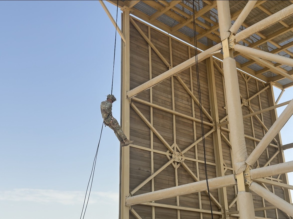 Rappel Tower Training, Task Force Commando