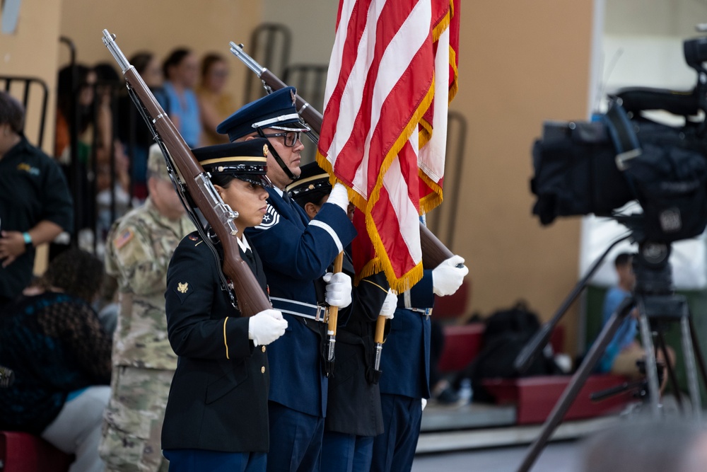 Veterans Day activity at Puerto Rico