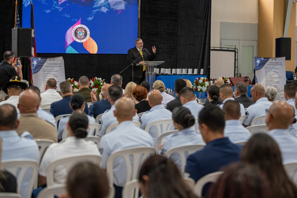 Veterans Day activity at Puerto Rico