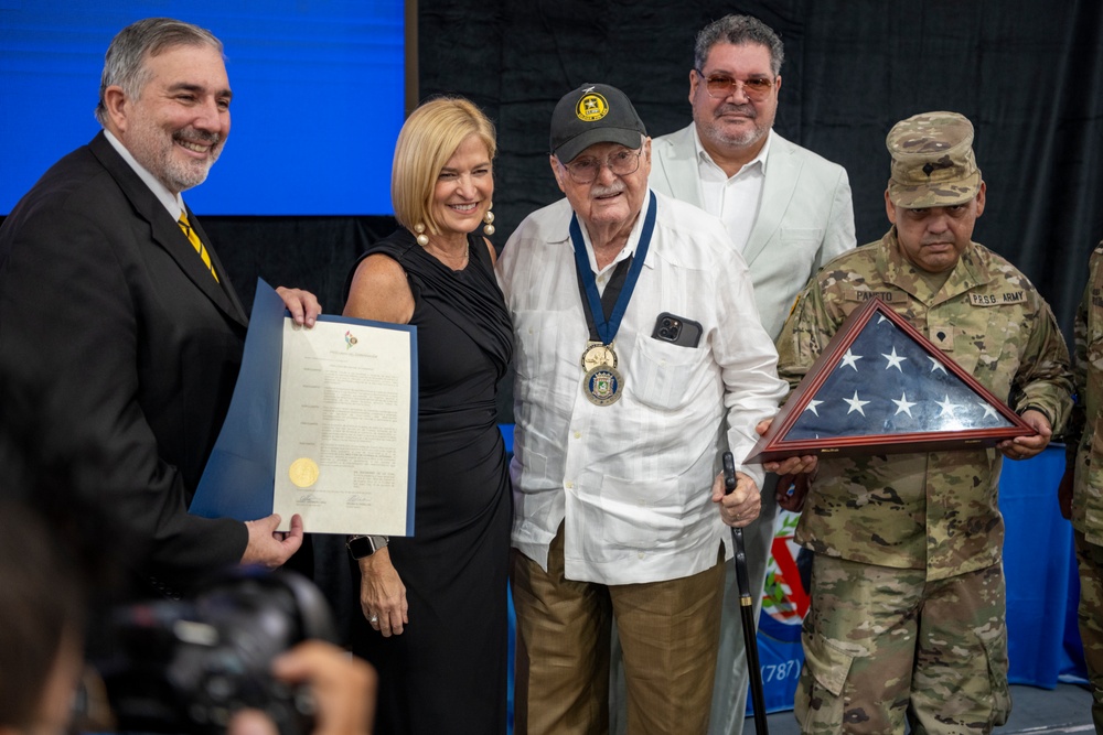 Veterans Day activity at Puerto Rico