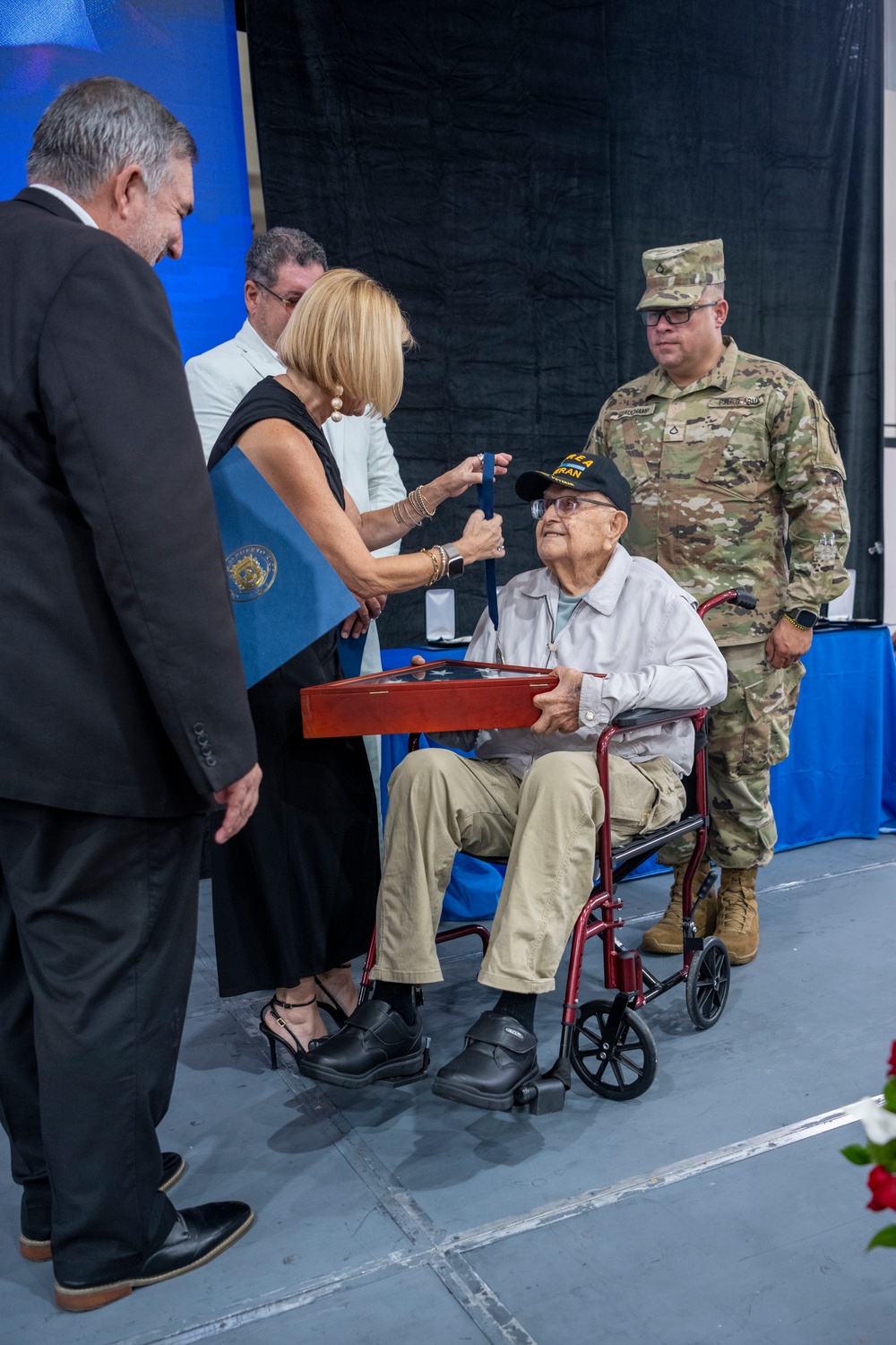 Veterans Day activity at Puerto Rico