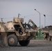 German Army indirect fire systems and support vehicles on display during Exercise Dynamic Front 25