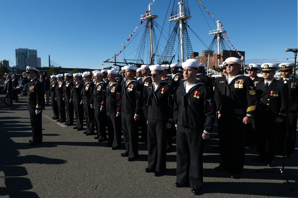 USS Nantucket (LCS 27) Commissioning Ceremony