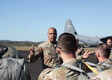 Speaking with the Troops