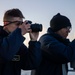 Sailors conduct a RAS