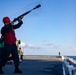 Sailors conduct a RAS