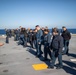 Sailors Conduct a FOD walk-down