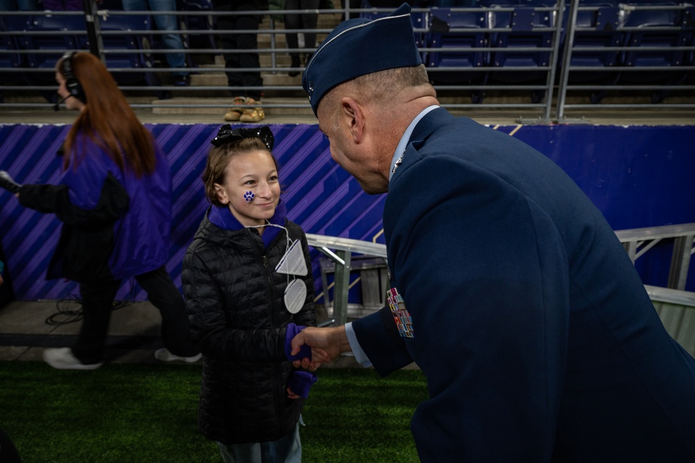 Acting Air Guard Director Visits Hometown, Almus University