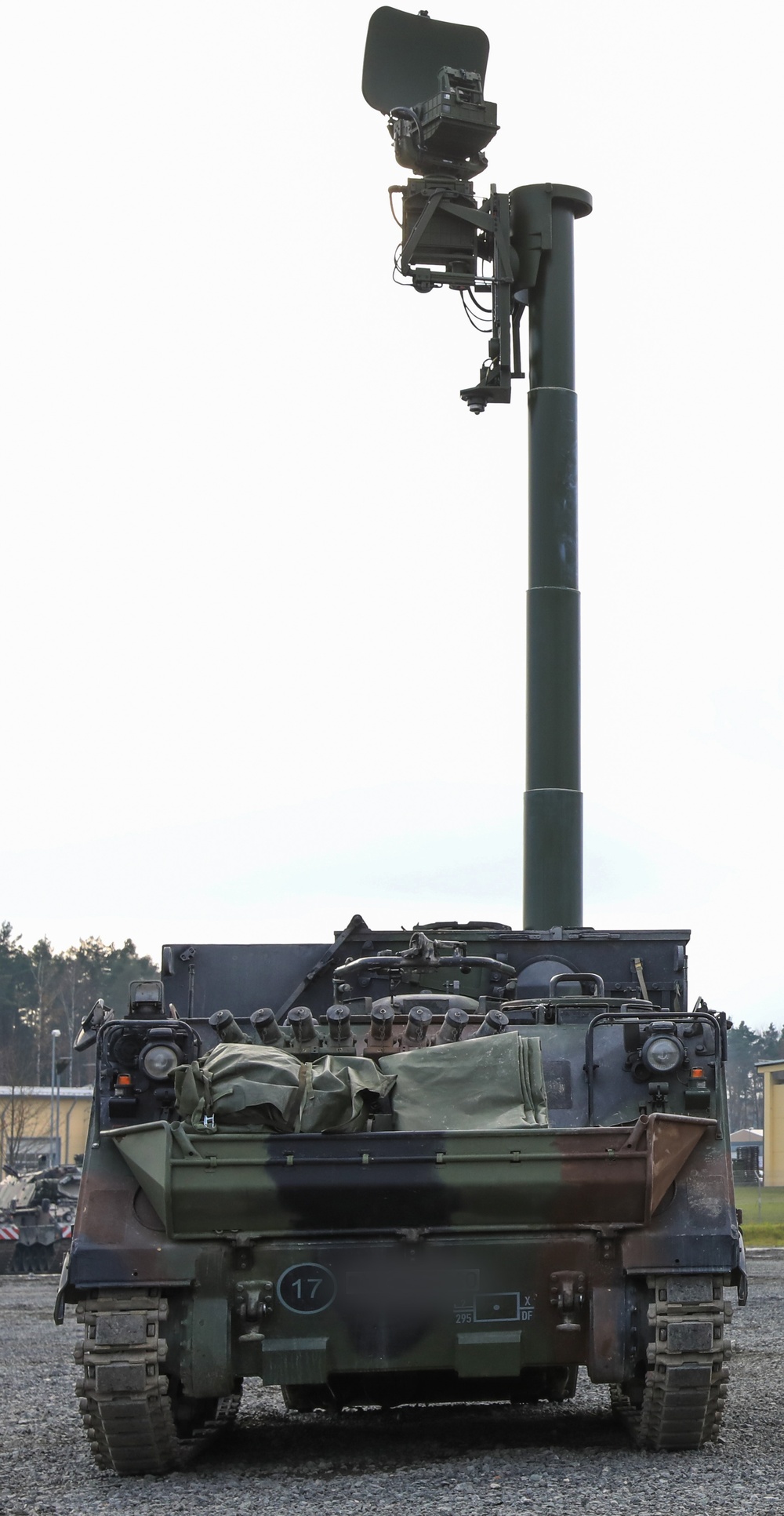 German Army weapons systems &amp; military vehicles on display during Exercise Dynamic Front 25