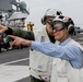 U.S. Ambassador to Japan and C7F embark aboard USS George Washington during Freedom Edge 2024