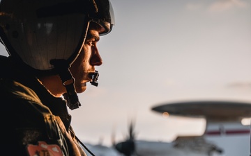 USS George Washington Sailor prepares to execute photo operation