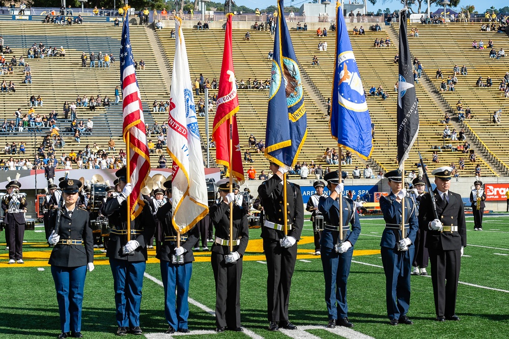 UC Berkeley ROTC Oath of Enlistment Ceremony