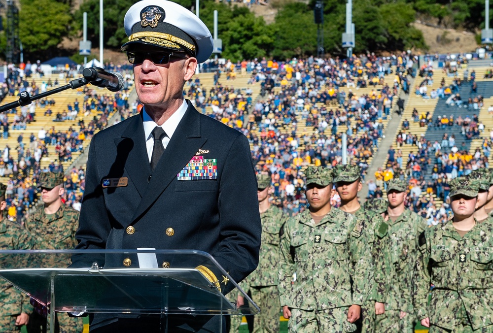 UC Berkeley ROTC Oath of Enlistment Ceremony